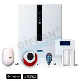 Sistema Allarme Casa Wireless HUXGO - WiFi + GSM, Sirena Solare, Sensori Movimento E Apertura, App Controllo - Foto 7