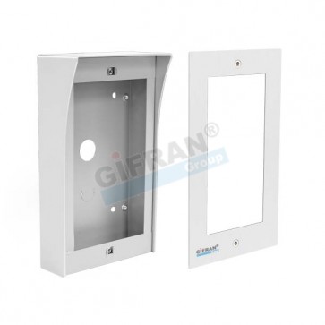 Contenitore pulsantiera modulare 2x1 sovrapposta