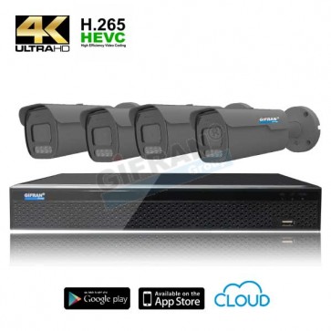 kit videosorveglianza professionale 4K