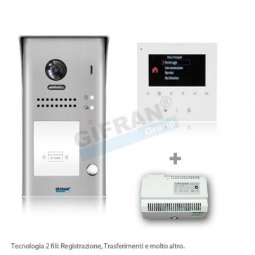 videocitofono professionale 2 fili - kit videocitofono al miglior prezzo