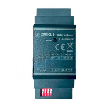 Videocitofono 2 fili modulo relè aggiuntivo per apertura seconda elettro serratura o cancelli automatici. 