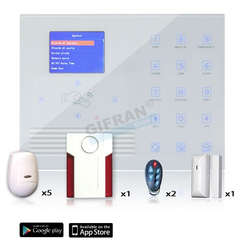 Hub Allarme Wireless Senza Fili Con Sirena Incorporata ACW-W30 - Foto 7