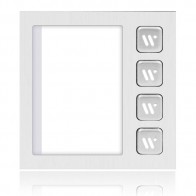 Modulo 4 tasti per pulsantiera modulare miglior videocitofono 2 fili