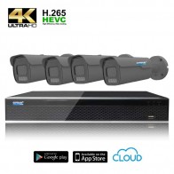 kit videosorveglianza professionale 4K