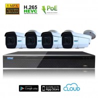 kit videosorveglianza poe professionale 5MPX