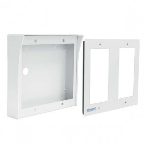 Contenitore 2x2 per pulsantiera videocitofono 