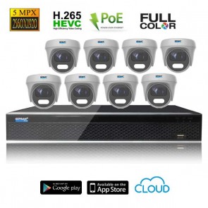 Miglior kit videosorveglianza 8 telecamere dome POE