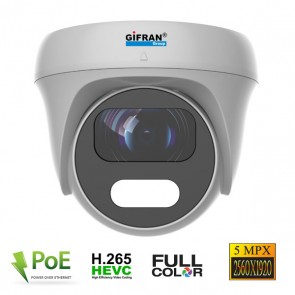 telecamera mini dome poe professionale