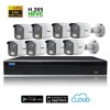 Kit Videosorveglianza AHD 2MPX / 5MPX Lite completo di XVR 8 canali e 4 telecamere  include disco 1000 GB