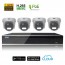 Videosorveglianza POE 4 telecamere 5MPX