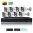 kit telecamere XVR 5MPX lite 1080 e 8 telecamere