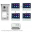 Videocitofono 4 appartamenti - kit videocitofono quadrifamiliare